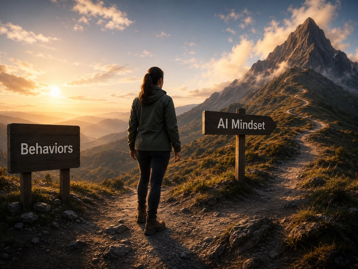 Why AI adoption requires observable behaviors first
